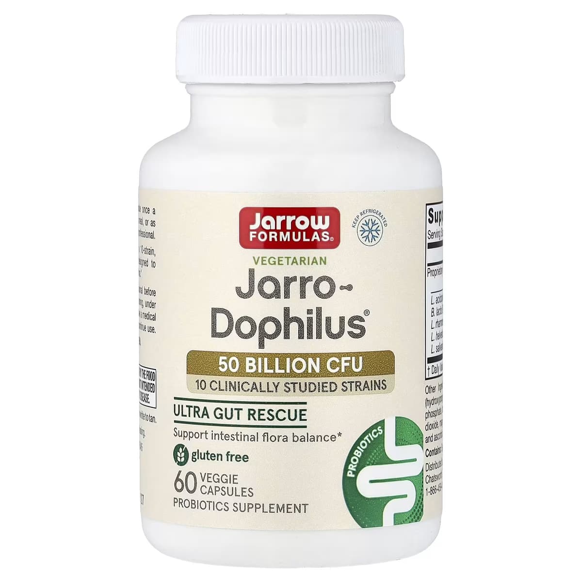 Jarrow Formulas - Jarro-Dophilus - 60 kasviskapselia