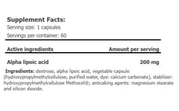 Amix - ALA (Alpha Lipoic Acid) - 60 Caps