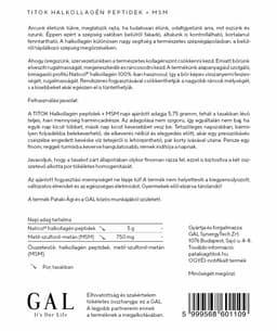Pataki Agi - Titok Fish Collagen Peptides + MSM - 173g