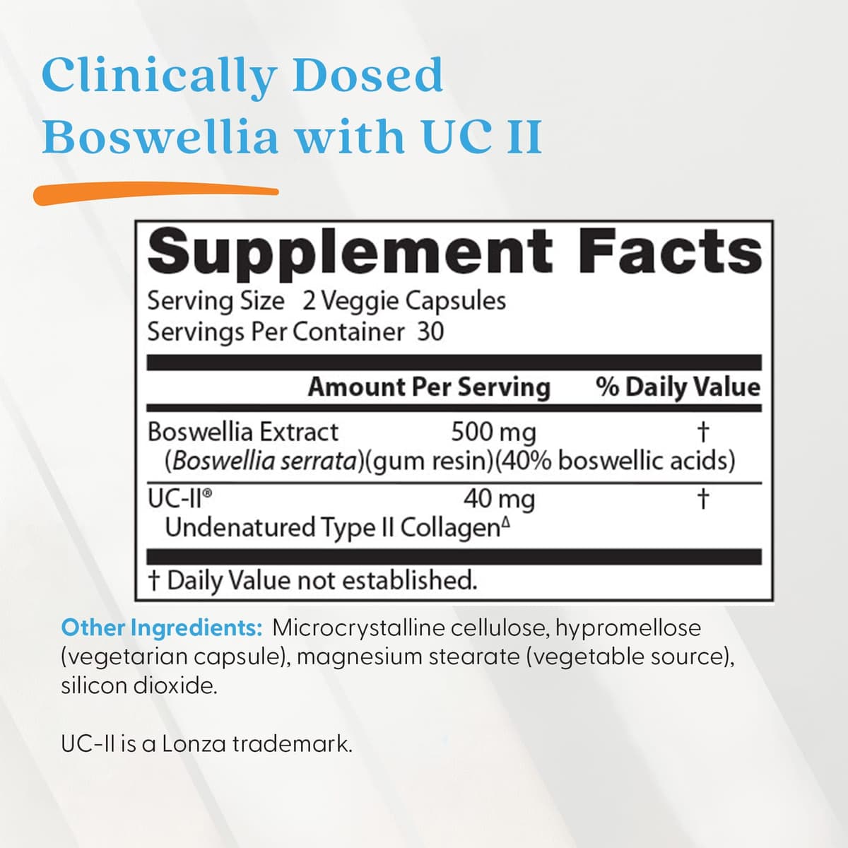 Doctor'S Best - Boswellia With Uc-II - 60 Vcaps