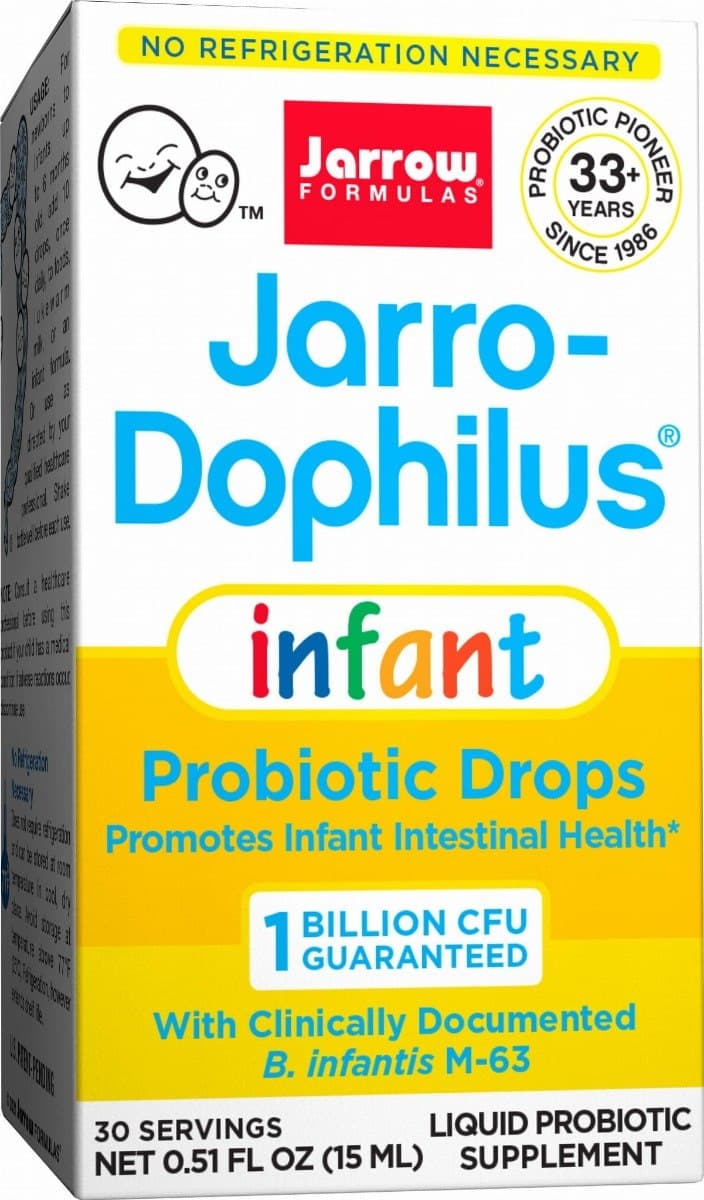 Jarrow Formulas - Formulas - Jarro-Dophilus Infant - 15 ml – Jarrow Formulas förpackning