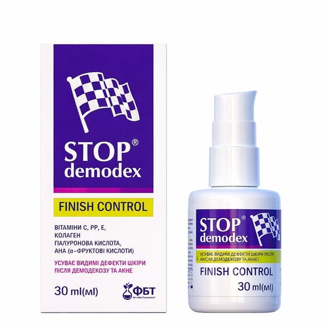 Stop Demodex - Finish Control - 30ml – Stop Demodex
