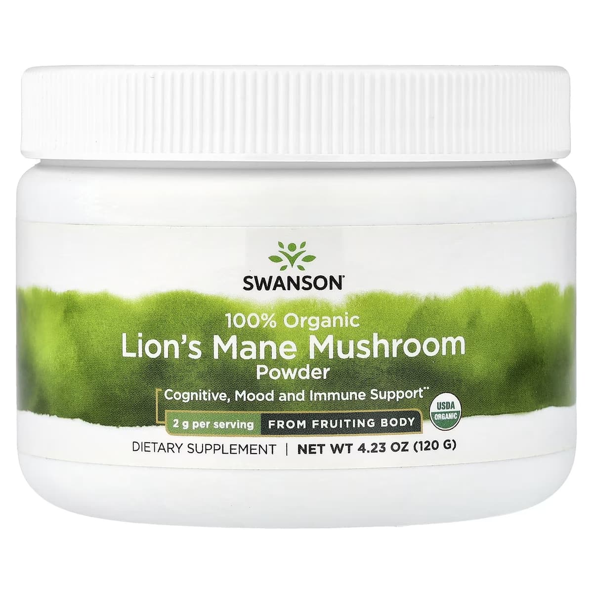Swanson - Lion'S Mane Mushroom Powder - 120g