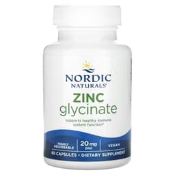 Nordic Naturals - Zinc Glycinate - 60 Capsules