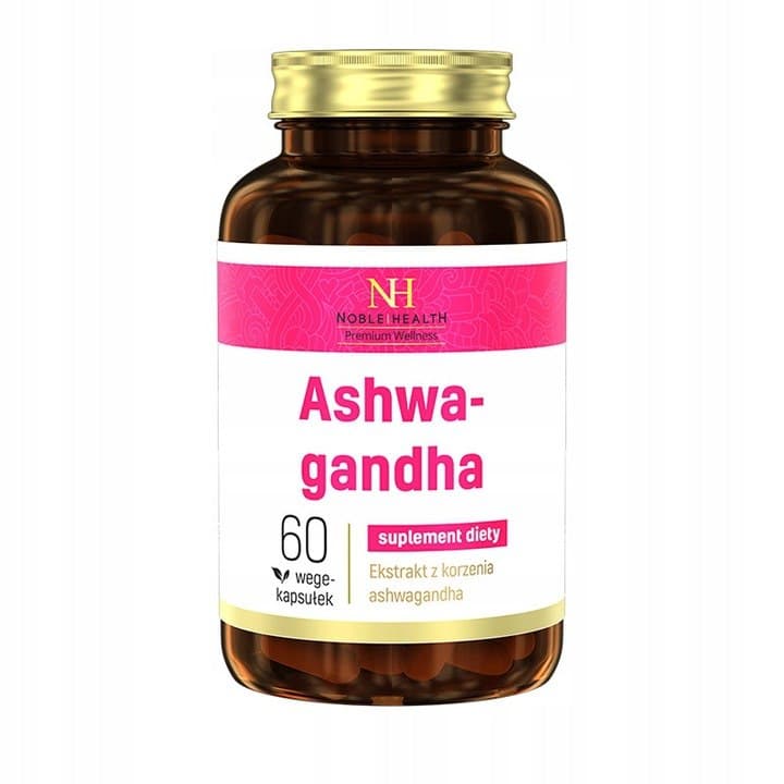 Noble Health - Ashwagandha - 60 Caps – Noble Health förpackning