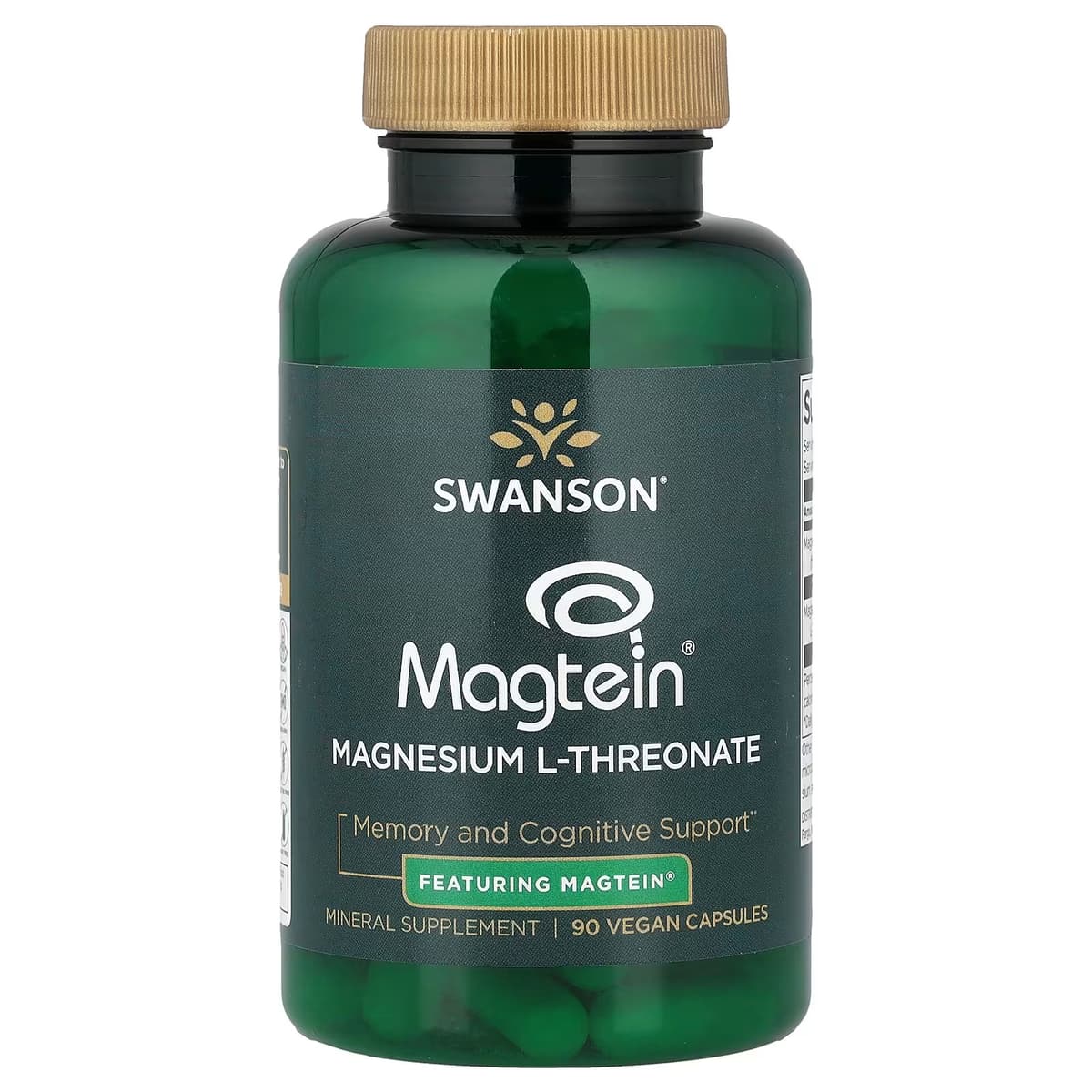 Swanson - L-Threonate Magnesium - 90 Caps