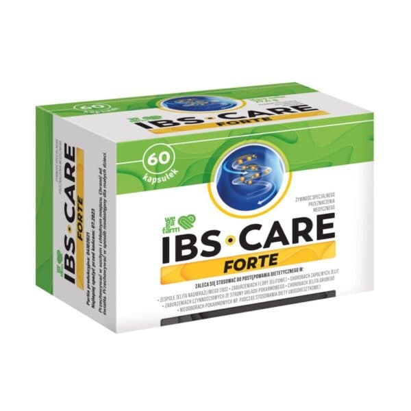 WegaFarm - IBS Care Forte - 60 Caps – WegaFarm förpackning