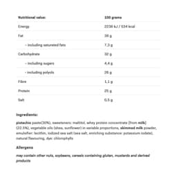 Allnutrition - Protein Cream, Pistachio - 200g