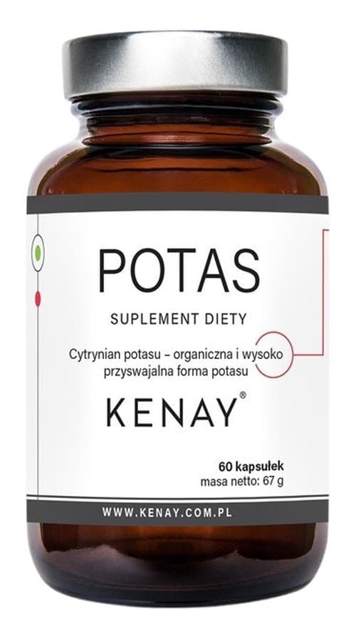Kenay - Potassium - 60 Caps – Kenay förpackning