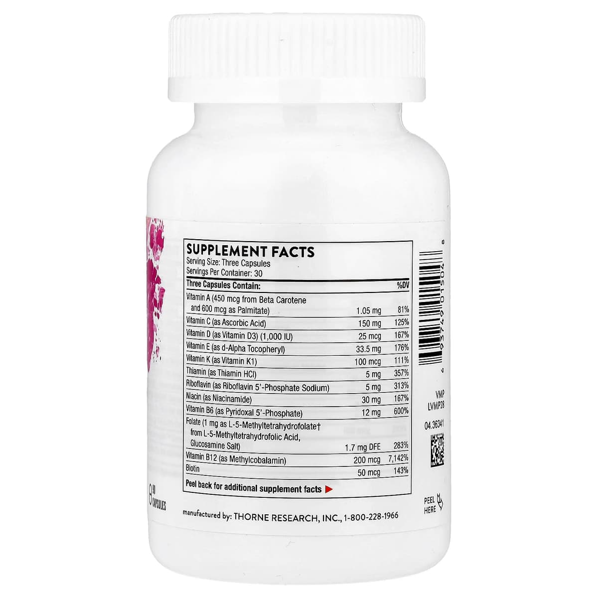 Thorne - Basic Prenatal - 90 Kaps