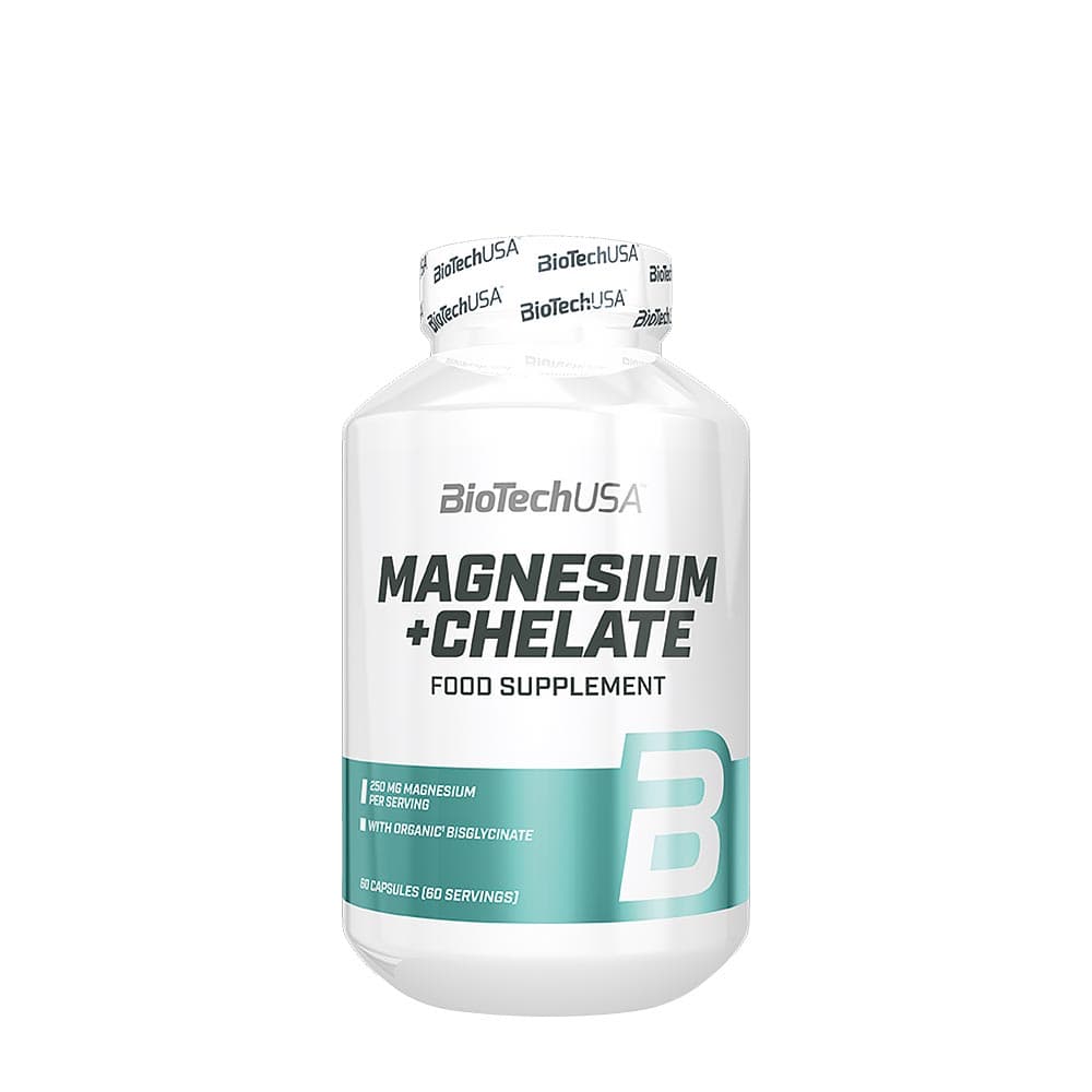 BioTechUSA - Magnesium + Chelate - 60 Caps – BioTechUSA förpackning