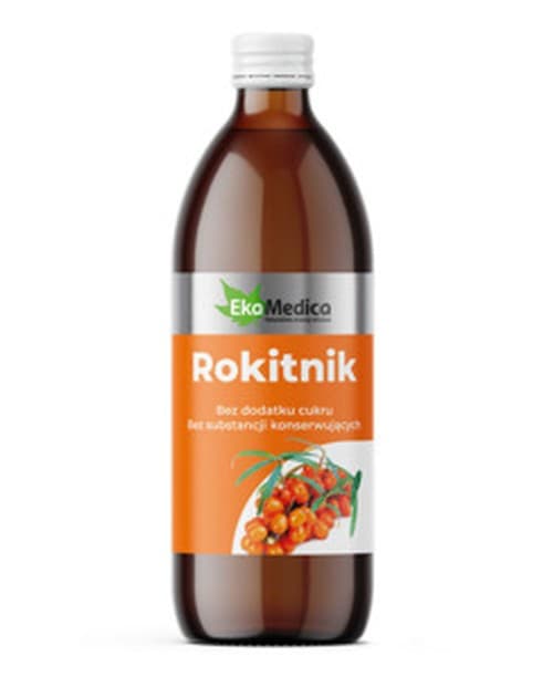 Eka Medica - Sea Buckthorn - 500ml – Eka Medica förpackning