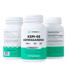 Vitamin360 - KSM-66 Ashwagandha - 120 Vcaps
