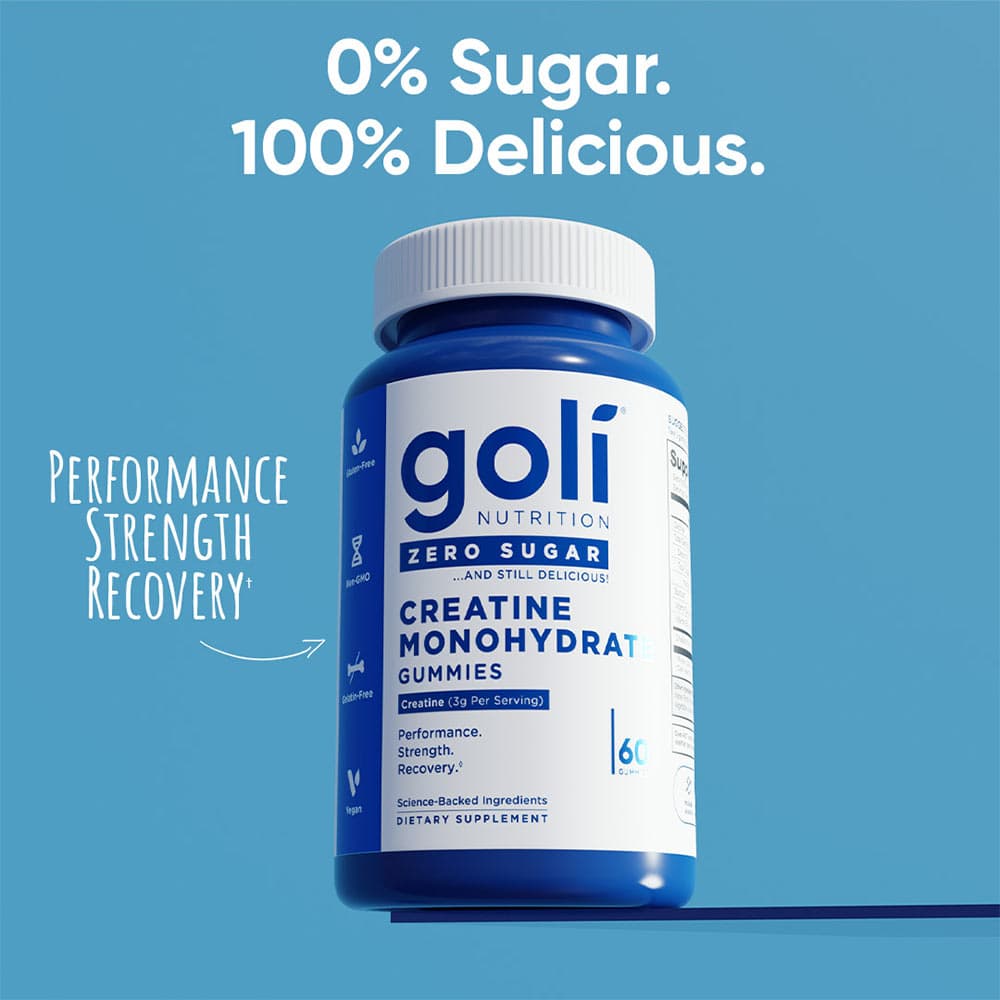 Goli Nutrition - Creatine Monohydrate Gummies - 60 Gummies