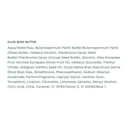 The Body Shop - Olive Body Butter - 200ml