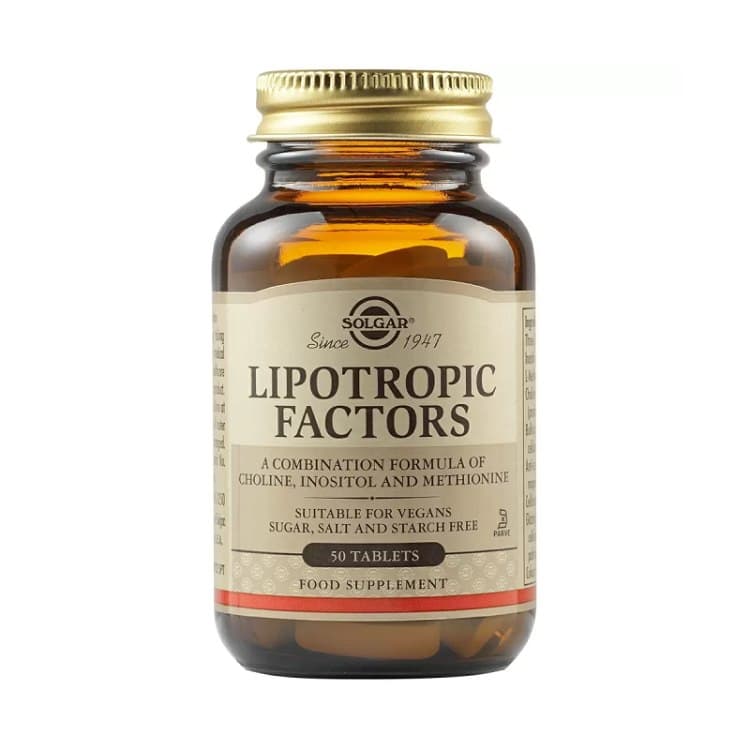 Solgar - Lipotropic Factors - Metabolic Support – Solgar förpackning