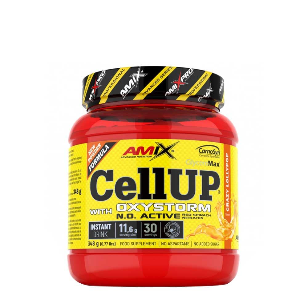Amix - Cellup With Oxystorm N.O. Active - 348g – Amix förpackning