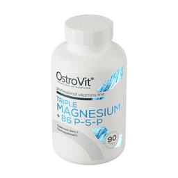 OstroVit - Triple Magnesium + B6 P-5-P - 90 Caps