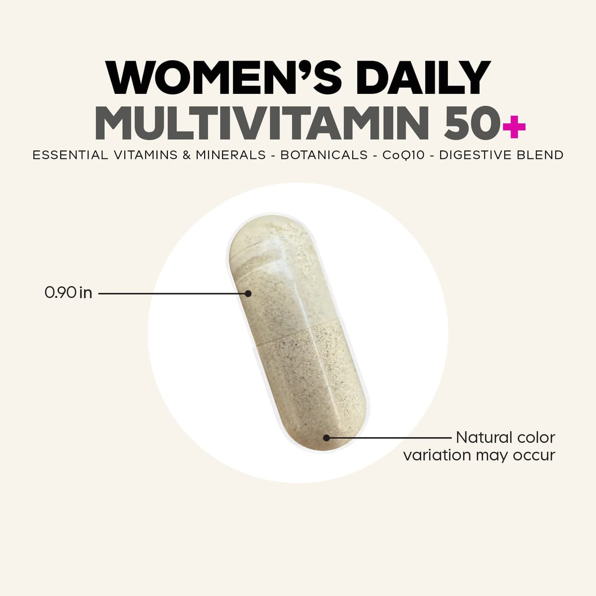 Codeage - Women'S Multivitamin 50+ - 90 Vegetable Caps