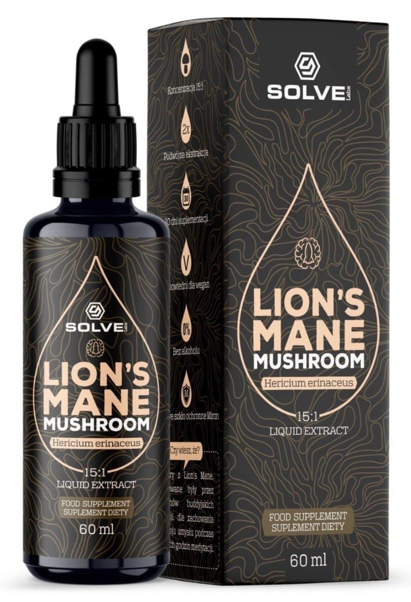SOLVE Labs - Lion's Mane Mushroom - 60 ml