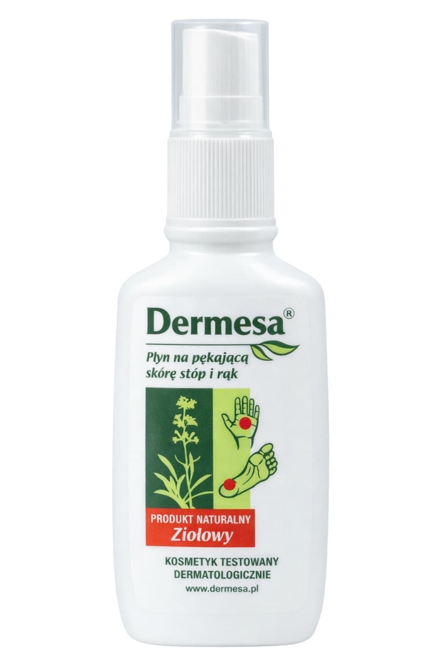 Dermesa - Cracked Skin Foot And Hand Liquid - 65ml – Dermesa förpackning