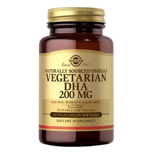 Solgar - Omega-3 Vegetarian DHA - 50 Sgels – Solgar förpackning