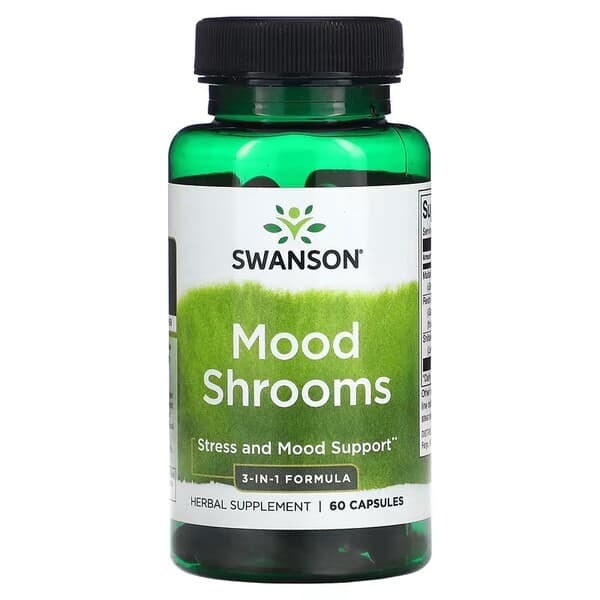 Swanson - Mood Shrooms - 60 Caps