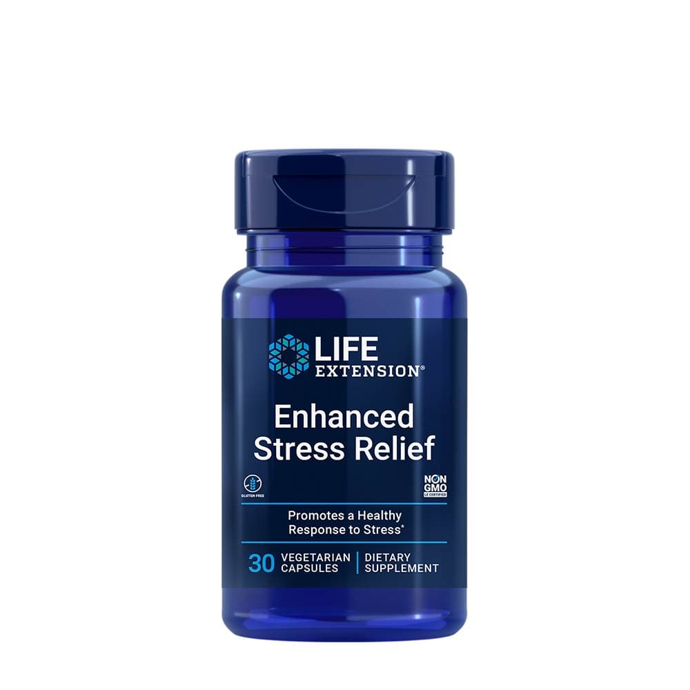 Life Extension - Enhanced Stress Relief - 30 Vcaps – Life Extension förpackning