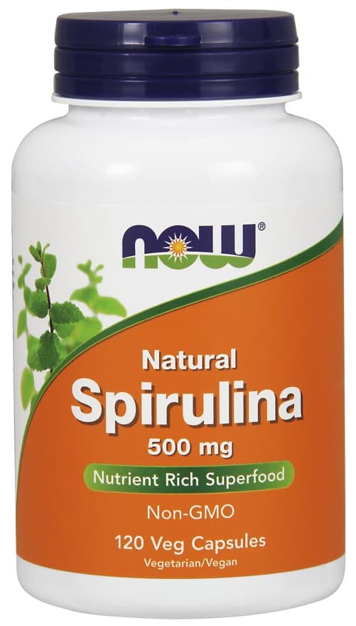 Now Foods - Spirulina – NOW Foods förpackning