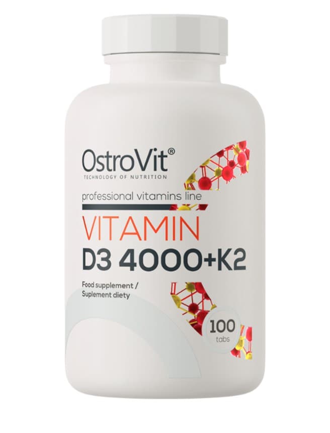 OstroVit - Vitamin D3 4000 + K2 – OstroVit förpackning