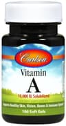 Carlson Labs - Vitamin A Solubilized 10000IU - 100 Sgels