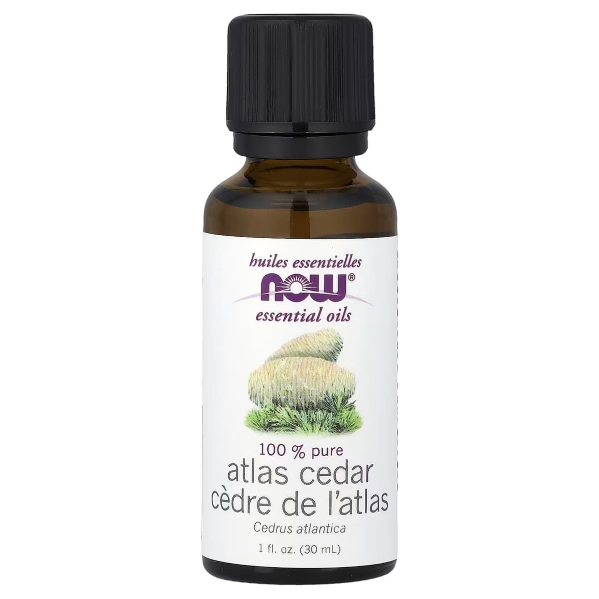 NOW Foods - Eteerinen öljy, Atlas Cedar Oil - 30ml
