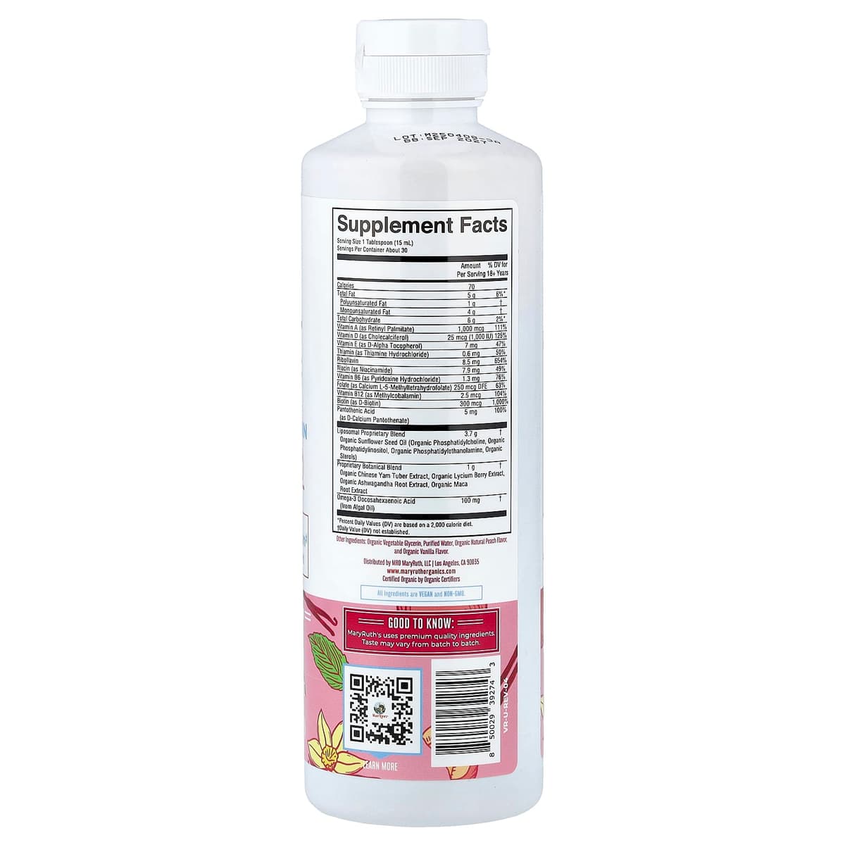 MaryRuth's - Organic Women's Multivitamin - 450 ml