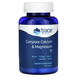 Trace Minerals - Complete Calcium & Magnesium - 120 tablets