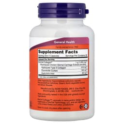 NOW Foods - Biocell Collagen Hydrolyzed Type II - 120 Vcaps