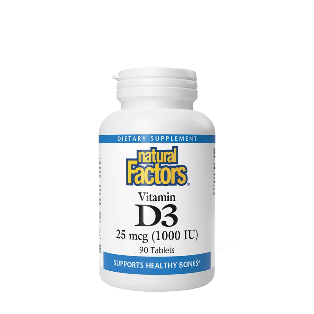 Natural Factors - Vitamin D3 - 90 Tabs