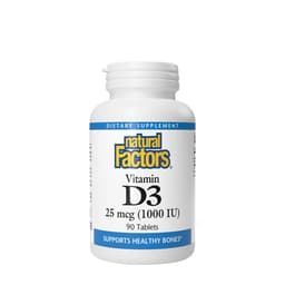 Natural Factors - Vitamin D3 - 90 Tabs