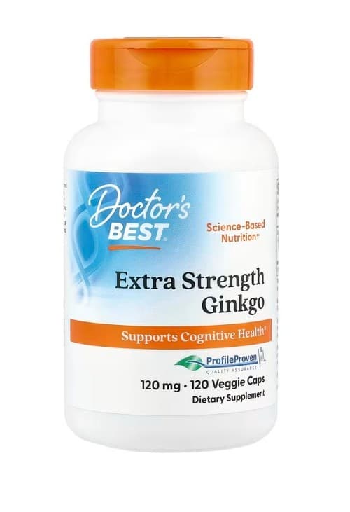 Doctor'S Best - Extra Strength Ginkgo – Doctor's Best förpackning