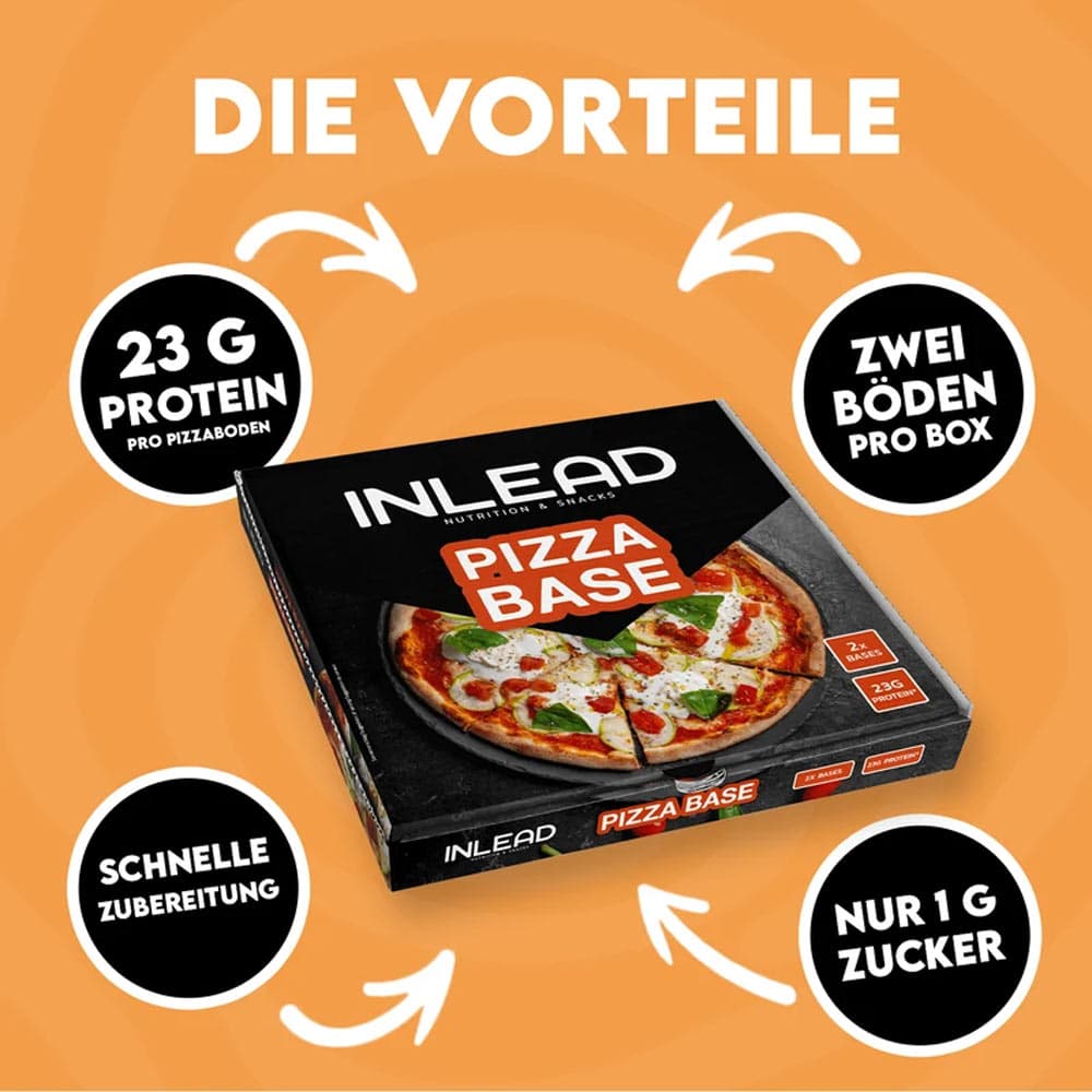 INLEAD Nutrition - Proteinpizzabund - 2 x 125 g