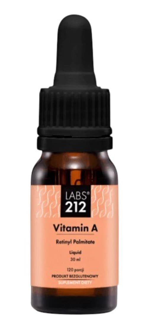 LABS 212 - Vitamin A - 30ml – LABS 212 förpackning