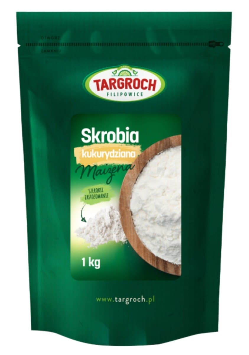Targroch Skrobia kukurydziana 1 kg – Targroch förpackning