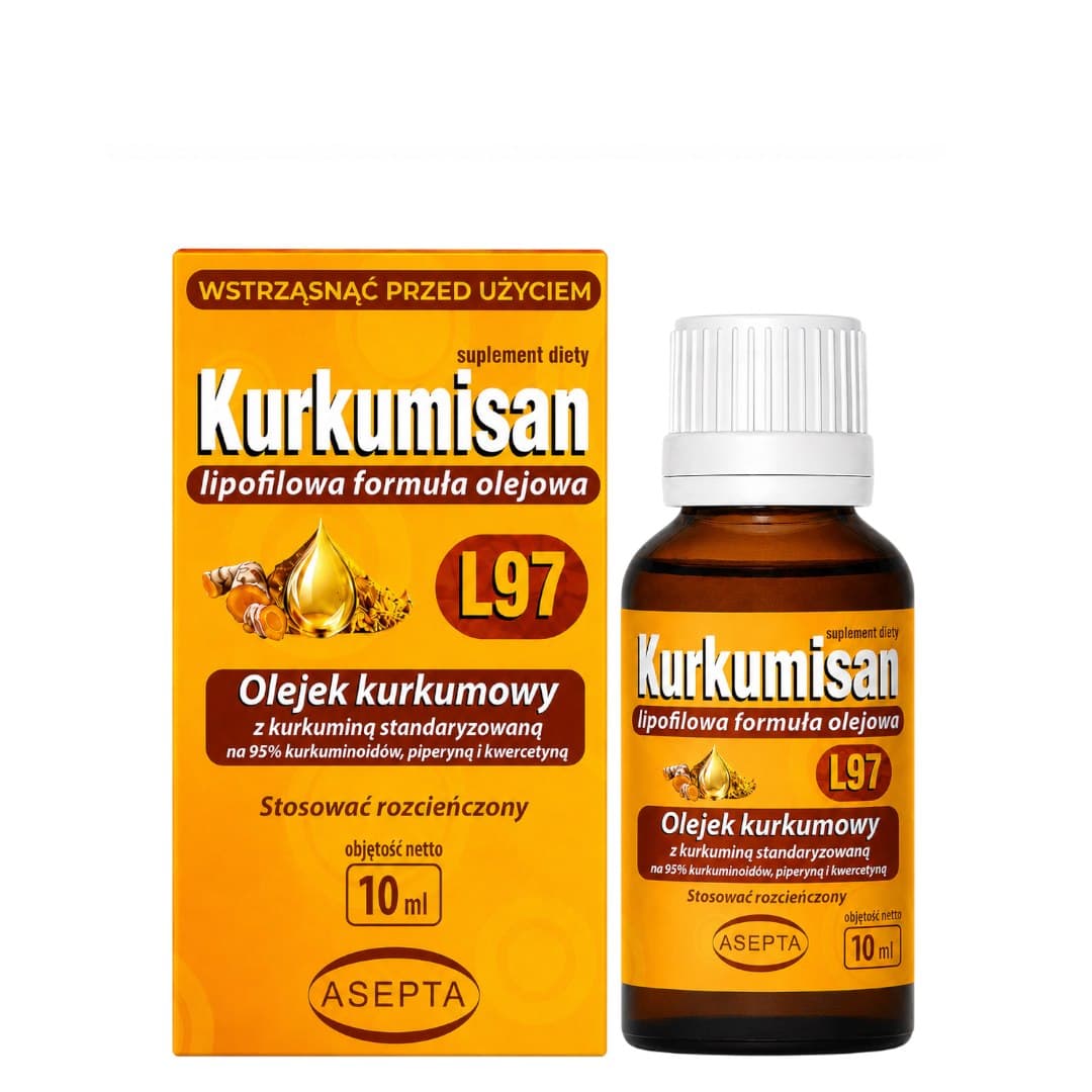 Asepta - Turmeric Oil With Piperine And Quercetin – Asepta förpackning
