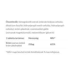 JutaVit - Organic Chromium - 100 db , 40 g net weight