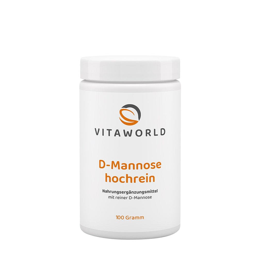 Vitaworld - D-Mannose - 100g – Vitaworld förpackning