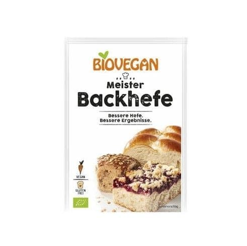 Biovegan - Meister Backhefe - Baking Yeast - 7g – Biovegan förpackning