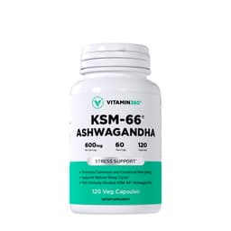 Vitamin360 KSM-66 Ashwagandha® 600mg - 120 Kaps