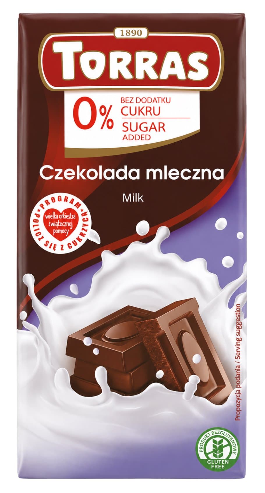 TORRAS - Milk Chocolate – Torras förpackning
