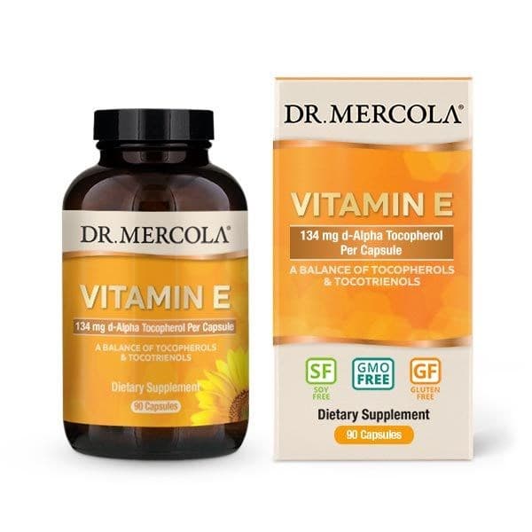 Dr. Mercola - Vitamin E – Dr. Mercola emballage
