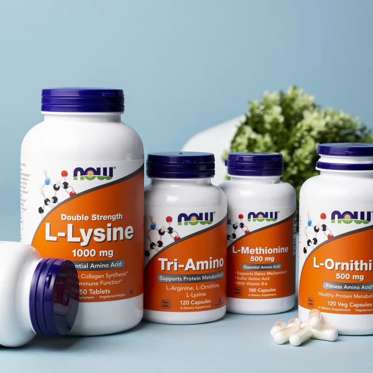 NOW Foods - Tri-Amino - 120 Kapselia