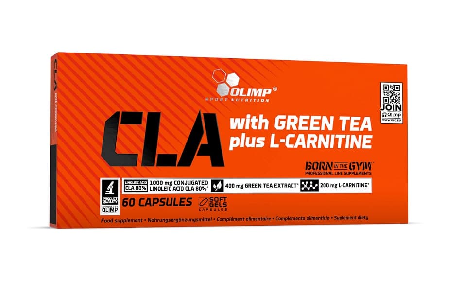 Olimp Labs - CLA With Green Tea Plus L-Carnitine - 60 Caps – Olimp Labs förpackning
